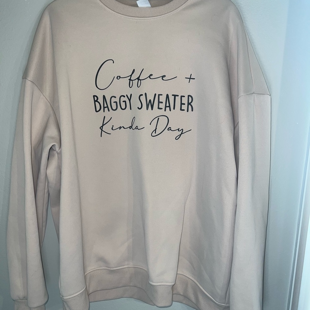 Casual Cream Sweater